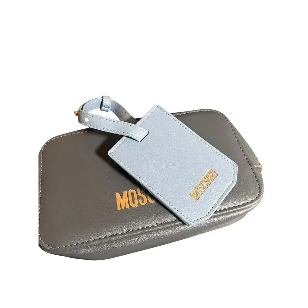 EUC China Airlines Moschino Business Class Zippered Toiletry Pouch Luggage Tag